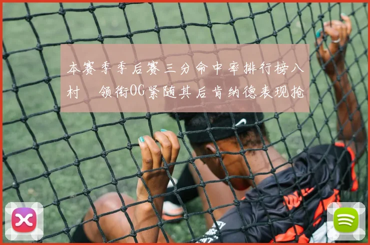 本赛季季后赛三分命中率排行榜八村塁领衔OG紧随其后肯纳德表现抢眼